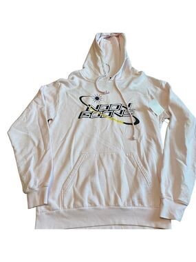Noon Goons light pink logo hoodie